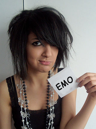 medium punk hairstyles. Emo Hairstyle